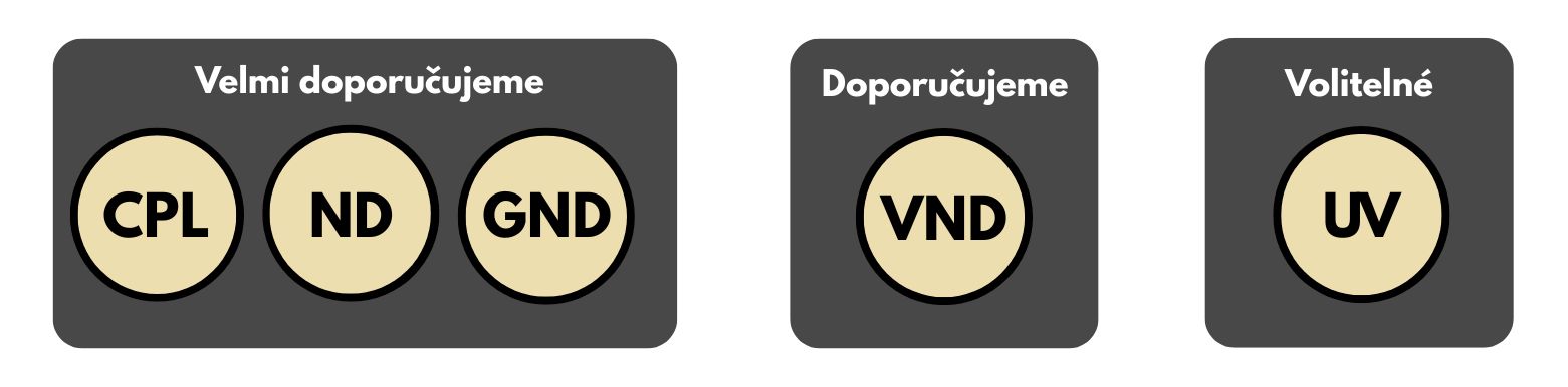 Doporučení filtrů k focení krajiny