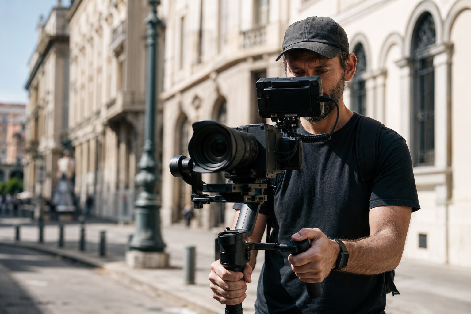 Natáčení videa s variabilním ND filtrem