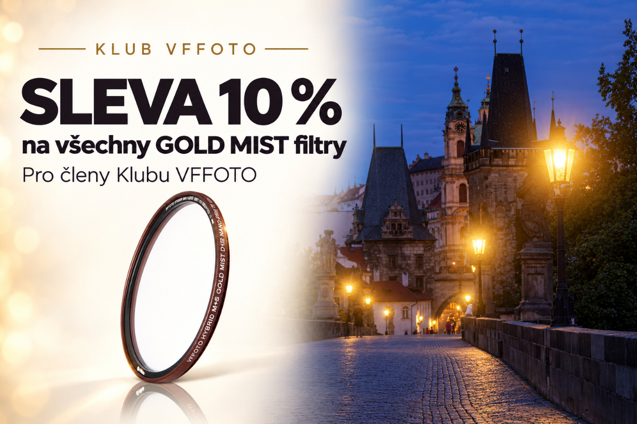 Sleva 10 % na GOLD MIST filtry pro členy Klubu VFFOTO